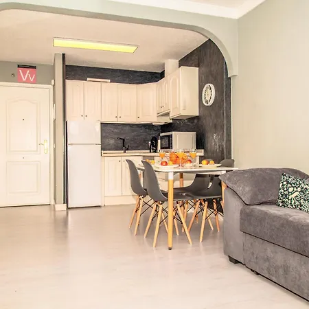 Balcon Del Mar B52 1 Bedroom With Great Terrace And Pool Арона