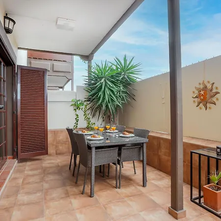 아파트 Balcon Del Mar B52 1 Bedroom With Great Terrace And Pool 아로나