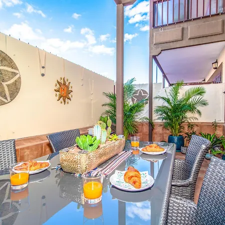 Balcon Del Mar B52 1 Bedroom With Great Terrace And Pool * Arona (Tenerife)