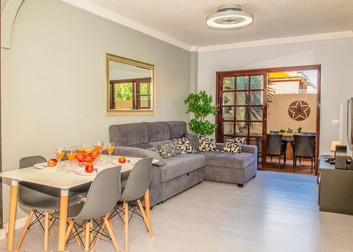 Balcon Del Mar B52 1 Bedroom With Great Terrace And Pool * Arona (Tenerife)